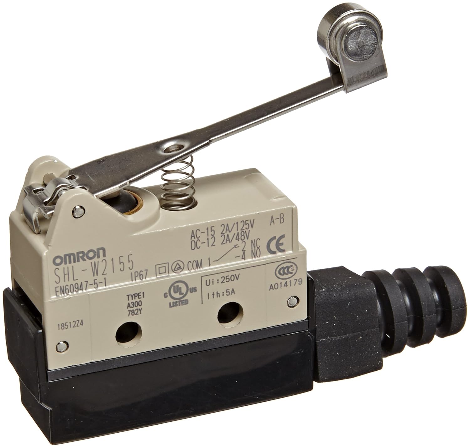 オムロン(Omron) 封入スイッチ 小形 SHLタイプ SHL-W2155