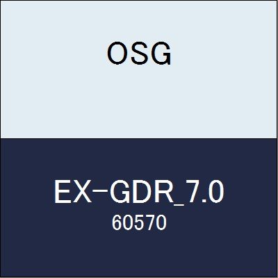 OSG EXゴールドドリル EX-GDR_7.0 商品番号 60570