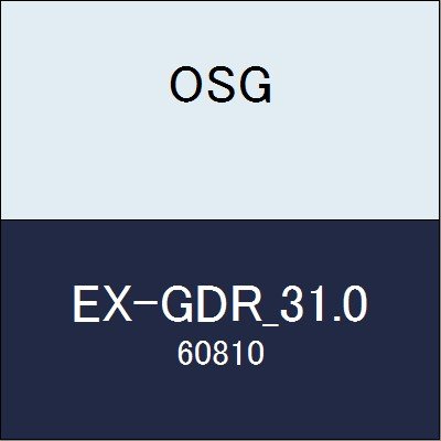 OSG EXゴールドドリル EX-GDR_31.0 商品番号 60810