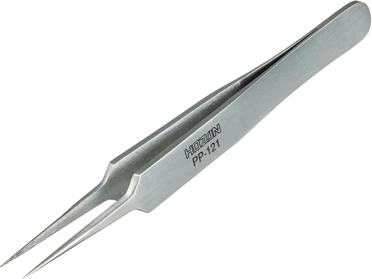 ホーザン(HOZAN) チタンピンセット 完全非磁性 全長115mm 開き幅8mm 先端幅0.3mm 先細型 PP-121