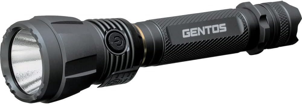 サイズ:約直径61.8×247mm本体重量:約560gセット内容・付属品:本体、パワーストラップ、専用充電池、専用充電ケーブル明るさ(充電池使用時):Max/3200ルーメン、High/1400ルーメン、Mid/500ルーメン、Eco/100ルーメン、点滅/1400ルーメン使用電池:専用充電池 または 単2形電池×3本使用光源:チップタイプ白色LED×1灯実用点灯(充電池使用時):Max/2時間、High/3時間、Mid/8時間、Eco/40時間、点滅/8時間機能:1m落下耐久、耐塵・1m防水(IP67準拠)