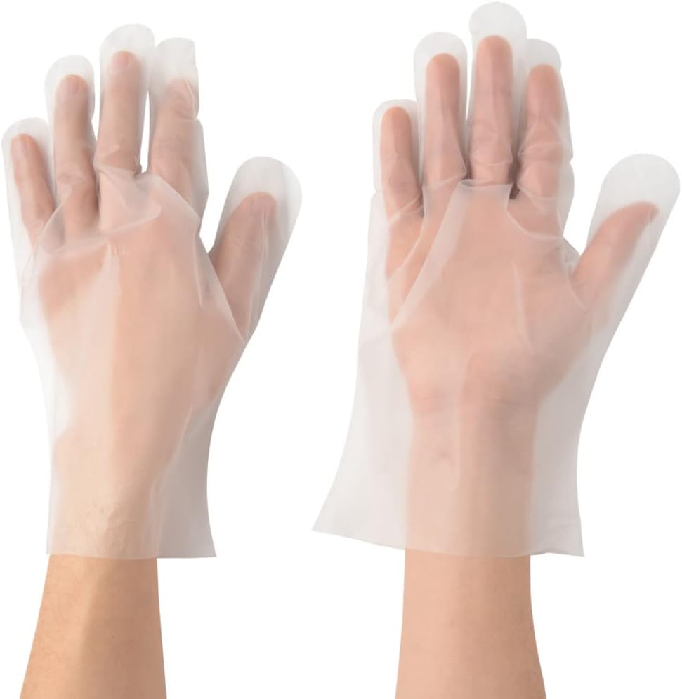 アトム ポリエチレン手袋 L 100枚入