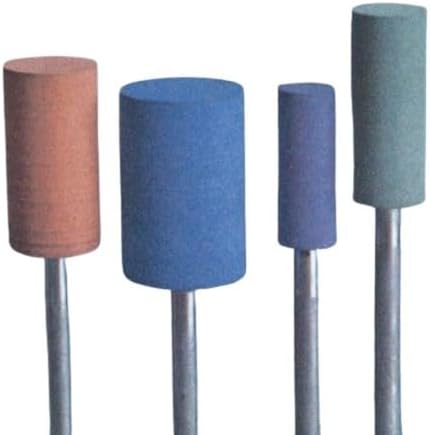 電動・油圧・空圧工具、研削研磨用品、軸付砥石の関連商品メーカー名：日本精密機械工作(株)／【 特長 】／・特殊なセラミックフィラーを使用しているため研削力、研磨力が優れています。／・従来のゴム砥石に比べ目づまりがなく、耐久性があり、大変経済的です。／【 用途 】／・合金工具鋼・工具鋼・炭素鋼・ステンレス鋼・一般鋼材の研磨用。／【 仕様 】／品名:リューター 軸付セラミックゴム砥石(金属研磨用)外径(mm):4粒度(#):120／品番:R2112／粒度(#):120／外径(mm):4／幅(mm):13／軸径(mm):3／軸長(mm):30／最高使用回転数(rpm):30000／砥粒:セラミックWA／質量:21g／JANコード:4580052427728／