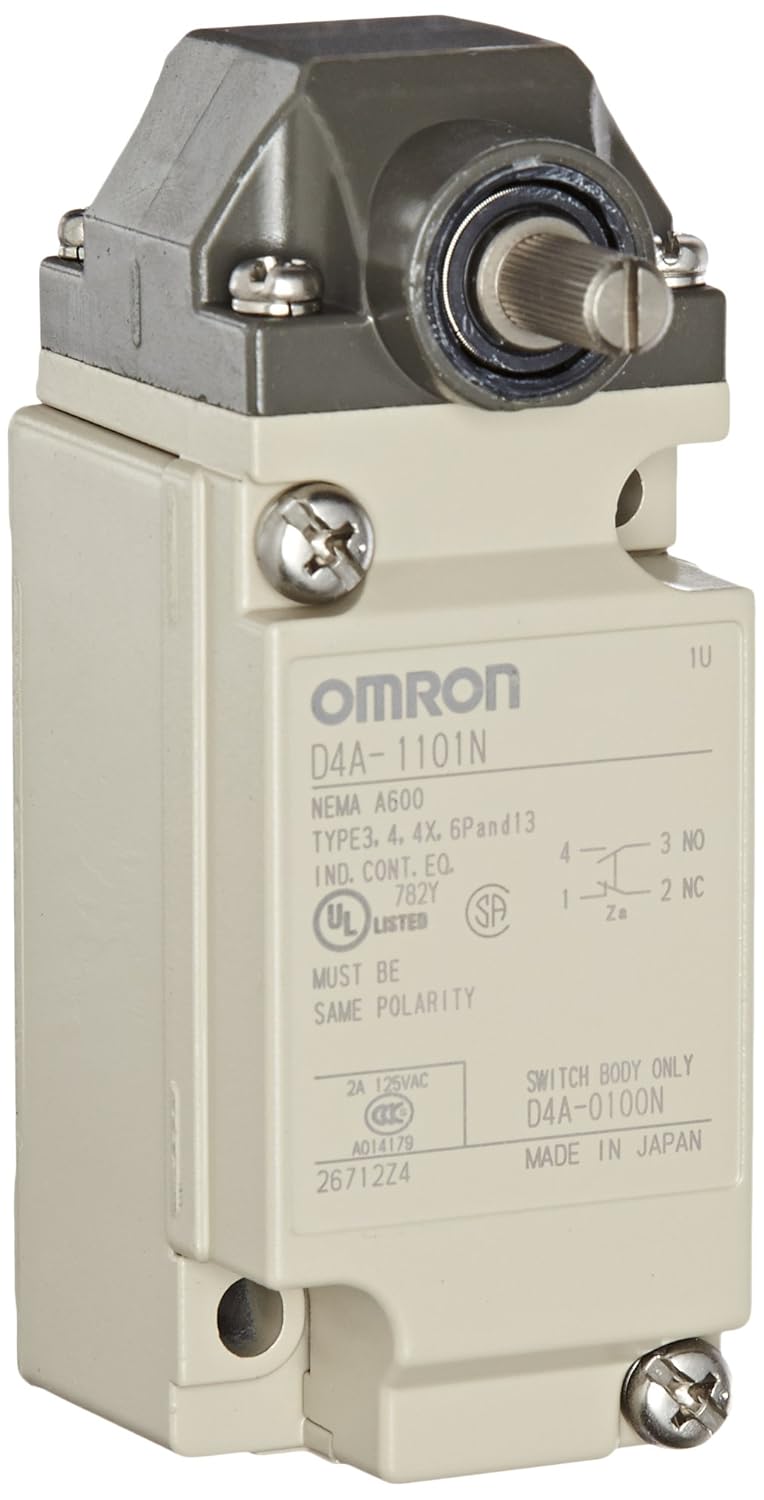 Rakuten - オムロン 小型重装備リミットスイッチ D4A-□N D4A-1101N