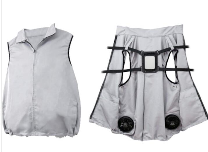 サンコー 極冷プレート＋強風ファンで圧倒的に冷える「冷蔵服2」 熱中症対策