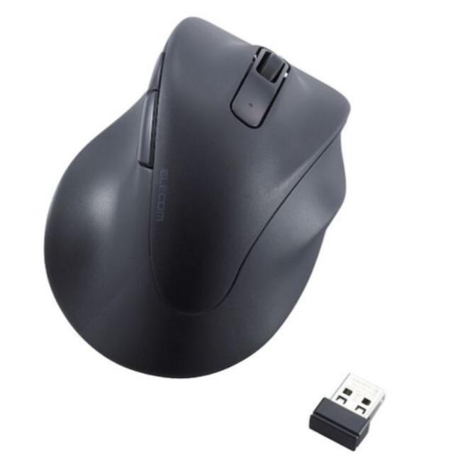 【医師と共同開発！】ELECOM　マウス　EX－G　右手専用　Mサイズ　無線2．4GHz　5...