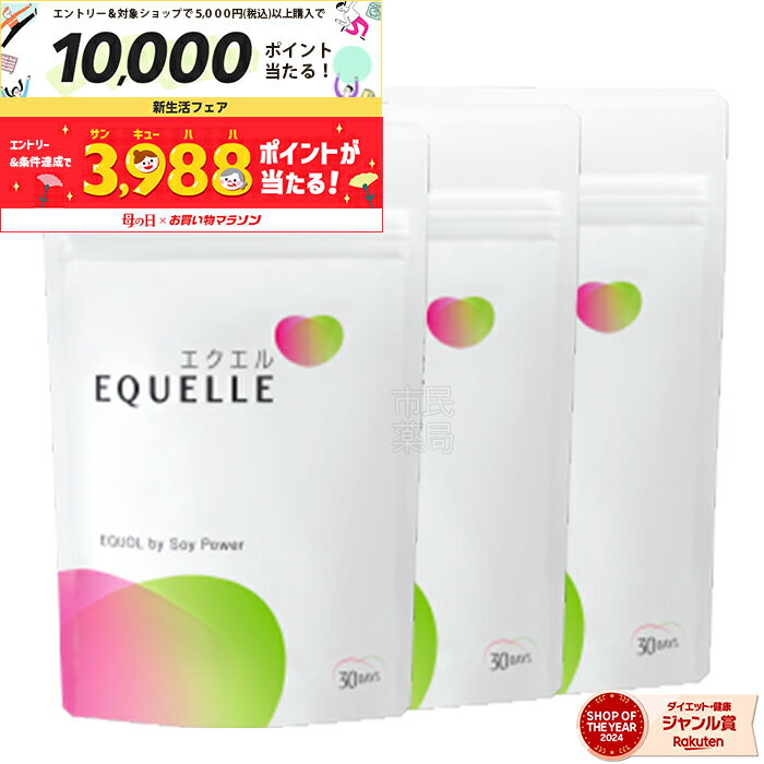 楽天市場】エクエル パウチ 120粒 × 2袋 大塚製薬 4粒で