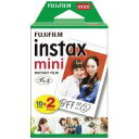 富士フイルム チェキ　フィルム10枚×2　INSTAX　MINI　JP　2