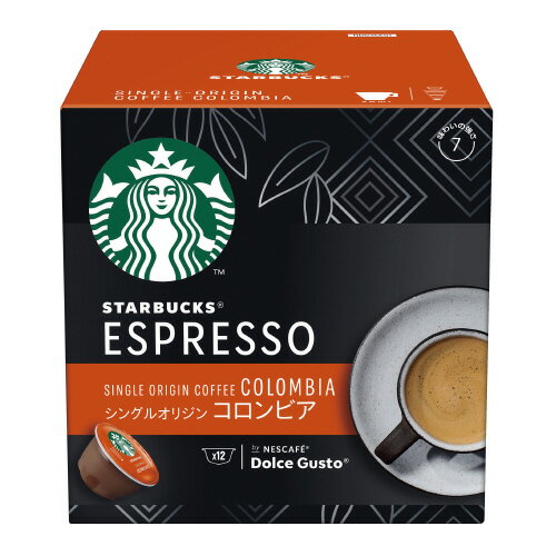 ネスレ　12398721 スターバックス　ドルチェグストカプセル　コロンビア　12杯分