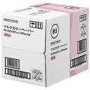 スマートバリュー カラーペーパーB5 さくら 2500枚 A261J-6