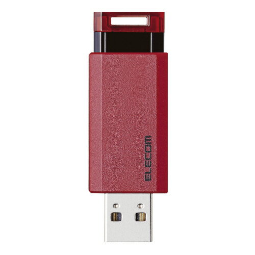 エレコム USBメモリ3.1 ノック式32GB MF-PKU3032GRD エレコム USBメモリ3.1 ノック式32GB MF-PKU3032GRD