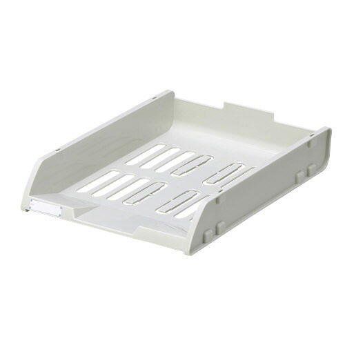 サンコープラスチック スタッキングトレー　92022　A4　グレー
