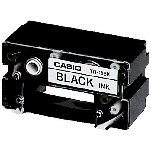 カシオ計算機 CR-Rプリンターリボン TR-18BK 黒