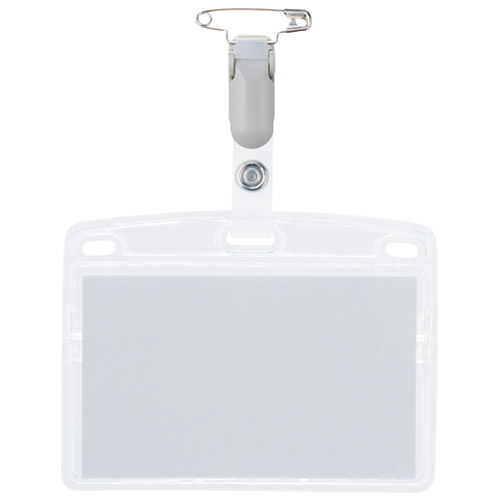 スマートバリュー タッグ名札　プラC名刺型横C10枚　B065J