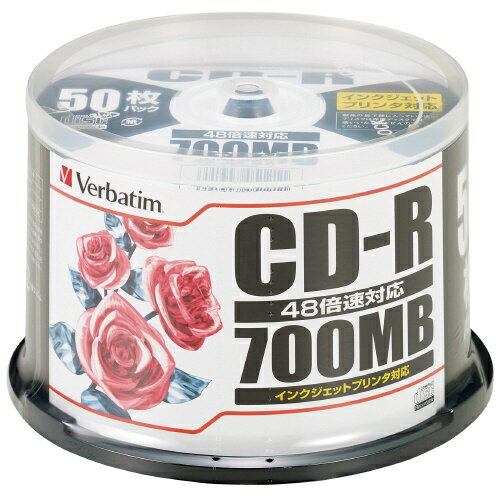 Verbatim CD－R　＜700MB＞　SR80PP50C　200