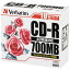 Verbatim CDR700MB䡡SR80PP1010