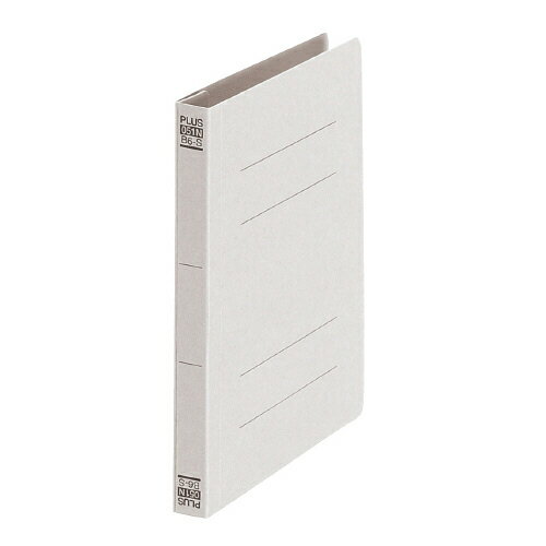 プラス フラットファイル　051N　B6S　グレー　10冊
