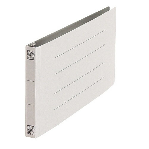 プラス フラットファイル　062N　伝票　グレー　10冊