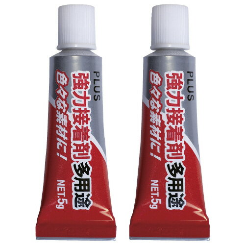 プラス 強力接着剤多用途ツインパック