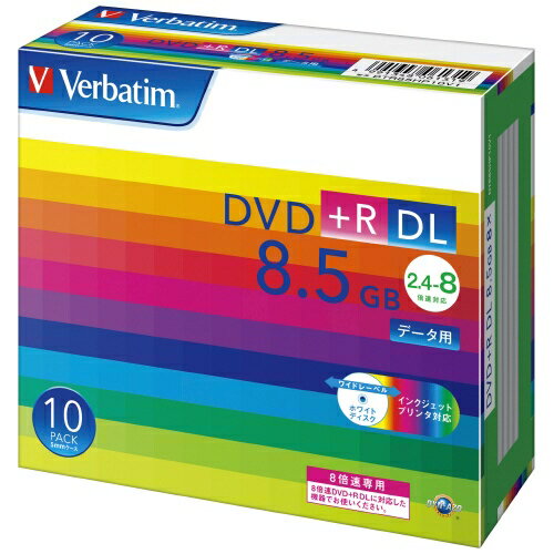 Verbatim DVD＋R　DL　＜8．5GB＞　DTR85HP1