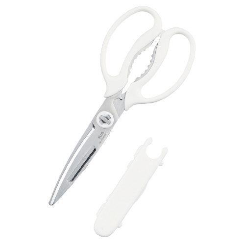 プラス フィットカットカーブ多機能料理はさみWH