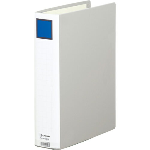 キングジム Sドッチ脱着イージー2475GXA　A4S50mm灰10冊