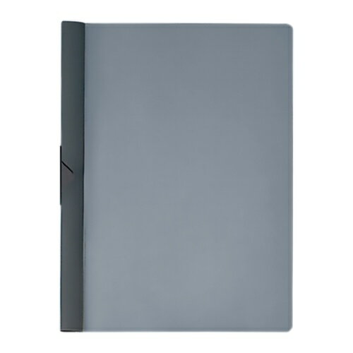 プラス スライドクリップファイル　FS-141PH　濃灰