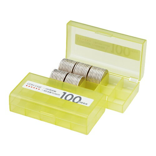 オープン工業 コインケース　M－100W　100円用　収納100枚