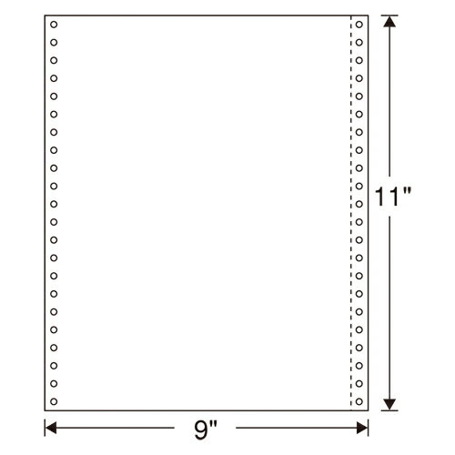 日本通信紙 白紙ストックフォーム 9X11 2000枚