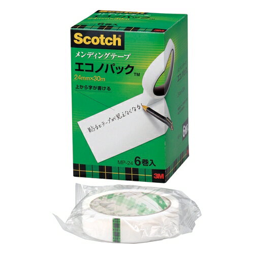 スリーエム　ジャパン メンディングテープ　MP-24　24mm×30m　6巻