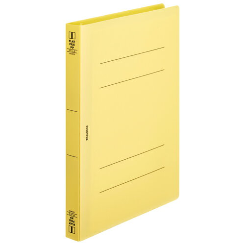 ビュートン フラットファイルPP　厚とじA4S　FF-A4SW-Y