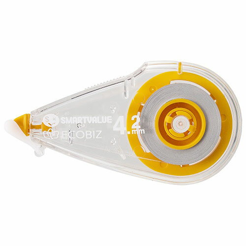 スマートバリュー 修正テープ　4．2mm×8m　40個　H070J-Y40