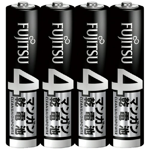 Manganese Battery - 富士通 富士通マンガン乾電池　単4形　4本入