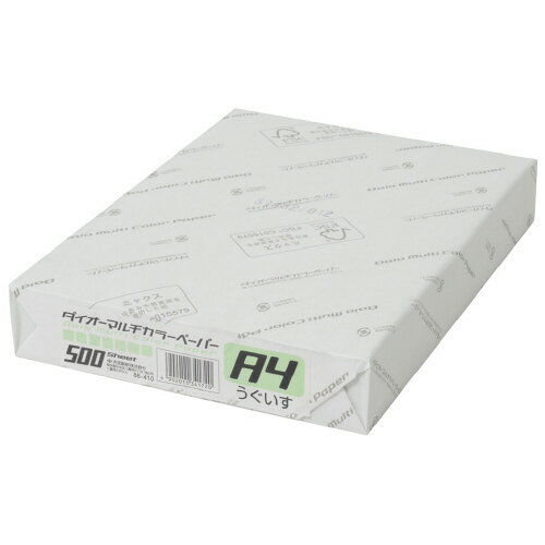 大王製紙 マルチカラー紙CW-620C　A4　うぐいす500枚