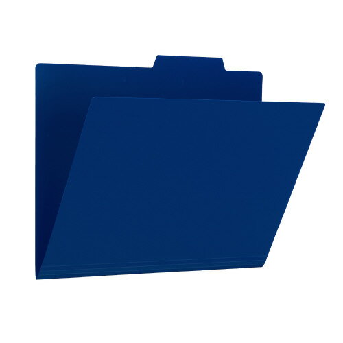 プラス PP個別フォルダー　FL-161IF　ネイビー　5枚