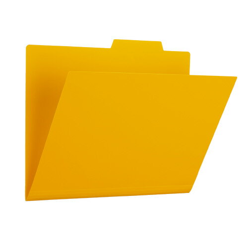 プラス PP個別フォルダー　FL-161IF　イエロー　5枚