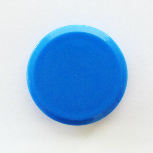 ミツヤ カラーマグネット　MR-40　青　40mm　10個