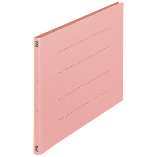 プラス PPフラットファイル　A3E　ピンク