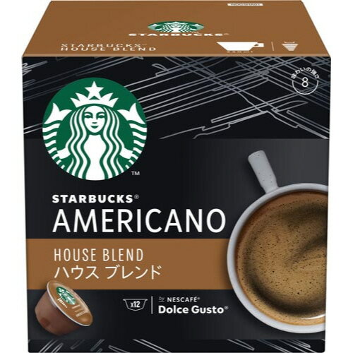 ネスレ　12398619 ＃スターバックス　ドルチェグストカプセル　ハウスブレンド　12杯分のサムネイル