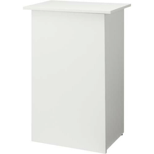 アール・エフ・ヤマカワ シンプル木製受付カウンター ホワイト SHRC‐600WH