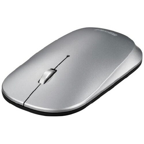 BUFFALO 薄型3ボタン無線マウス ノーマル・シルバー BSMBW330NSV BUFFALO 薄型3ボタン無線マウス ノーマル・シルバー BSMBW330NSV