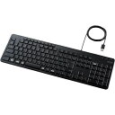 エレコム 抗菌有線フルキーボード ブラック TK‐FCM114SKBK(2)
