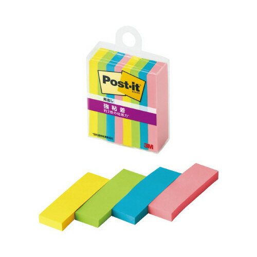 スリーエム ジャパン マルチカラー グッピー 50×15mm 4色 700SS‐MC‐8N