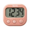 タニタ 抗菌でか見えタイマー コーラルピンク TD429PK(3)