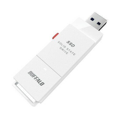 BUFFALO スティック型SSD 2TB ホワイト SSD－SCT20U3－WA