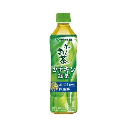 伊藤園 2つの働き カテキン緑茶 500ml×24本 64416