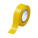 カウネット ビニールテープ 黄 19mm×10m 10巻 7372‐6630(3)