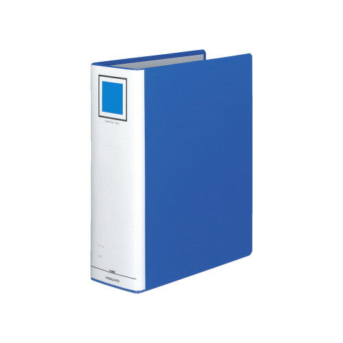 コクヨ KOKUYO チューブファイル「エコ」 A4縦 90ミリとじ 2穴 青 フ-E690B グリーン購入法適応 エコマーク