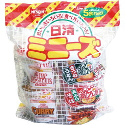 日清食品 日清ミニーズ 5種×6パック 20150 ★10個パック