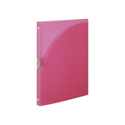 コクヨ キャンパス スライドバインダーアダプト スリムタイプ A4 30穴 ピンク ル‐AP171P